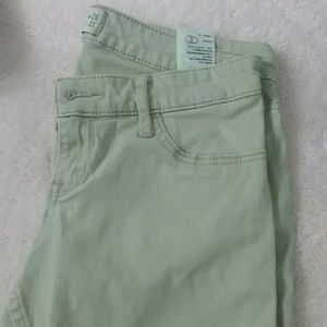 Used cream hollister pants